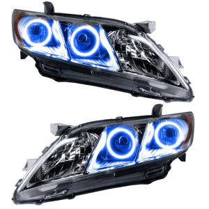 Toyota Camry Headlight Assemblies - ORACLE Lighting - SMD Halo Pre-Assembled - ColorSHIFT - `07-`09